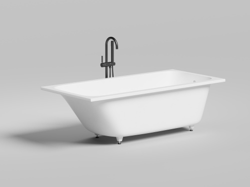 Ванна из искусственного камня Salini ORLANDA 102026MF 170х80 встраиваемая прямоугольная - фото 5